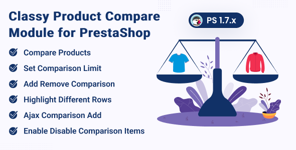 Classy Product Comparability for PrestaShop