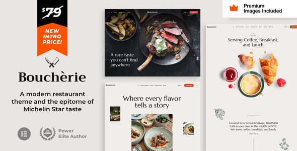 Boucherie – Restaurant and Cafe WordPress Theme