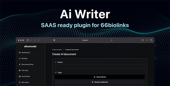 AI Creator – AI Bid material Generator & Writing Assistant