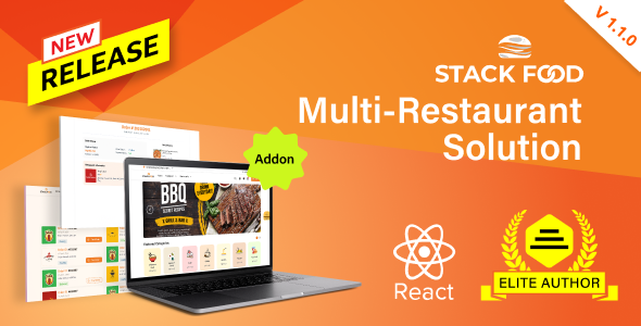 StackFood – React Individual Online website