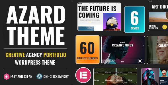 Azard – Inventive Company and Portfolio Theme