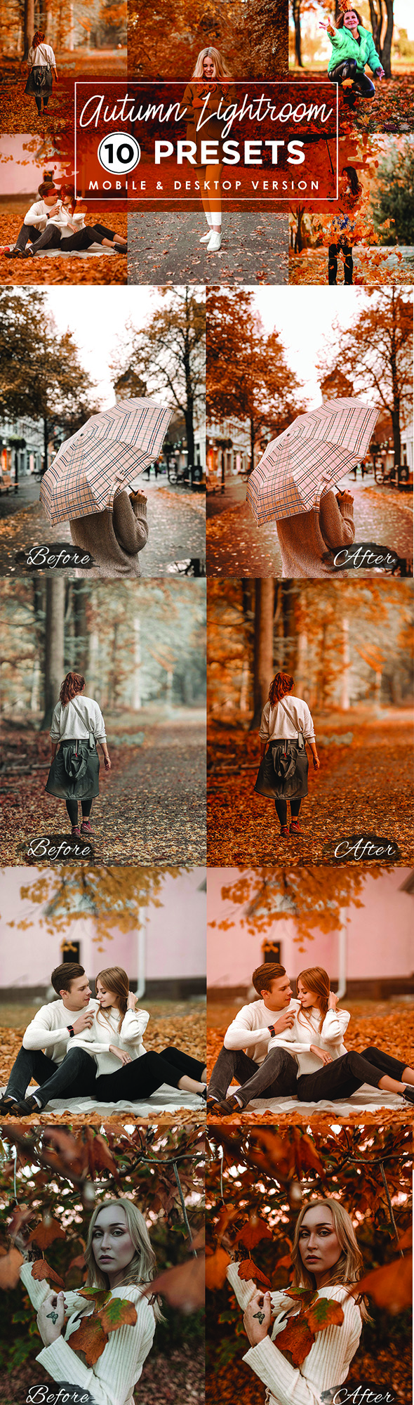 Autumn Lightroom Presets