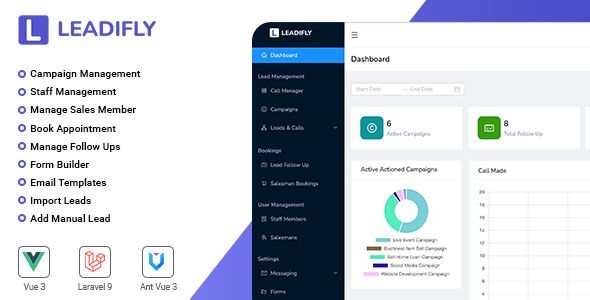 Leadifly – Lead & Call Center CRM