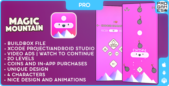 Magic Mountain (PRO) – BUILDBOX CLASSIC – IOS – Android – Reward video