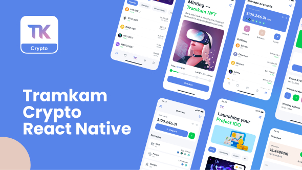 Tramkam – Crypto React Native App