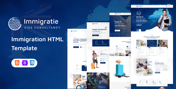 Immigratie – immigration and Visa Consulting HTML Template