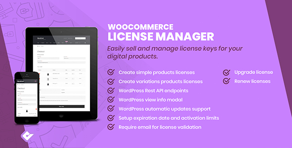 Licenses Supervisor for WooCommerce