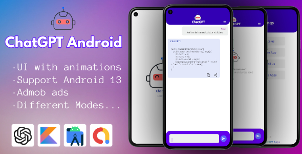 ChatGPT Android App – AdMob and OpenAI API