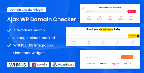 Adcfe – Elementor ajax domain checker