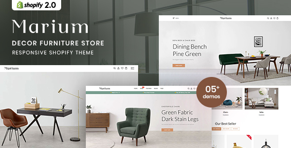 Marium – Decor Furnishings Retailer Shopify 2.0 Theme