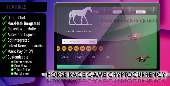 Horse Speed Recreation Cryptocurrency