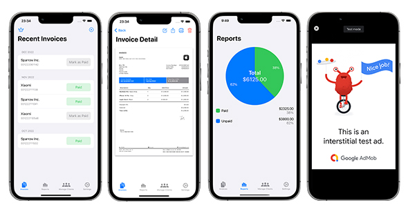 Pro Invoice Maker – SwiftUI iOS Beefy Application