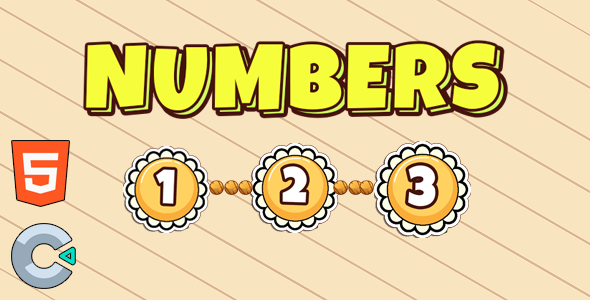 Numbers – Html5 (Construct3)