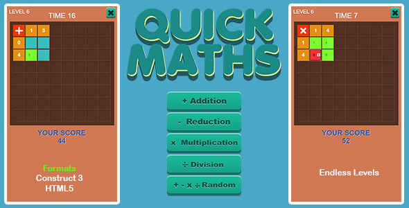 Rapid Maths Sport (Maintain 3 | C3P | HTML5) Puzzle Sport