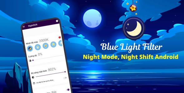 blue light filter evening mode android offer code