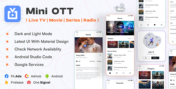 Mini OTT | Are living TV, Streaming, Film, Radio