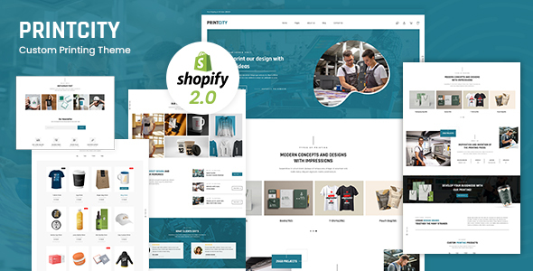 Printcity – Print Store Shopify Theme