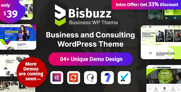 Bisbuzz – Trade Consulting WordPress Theme