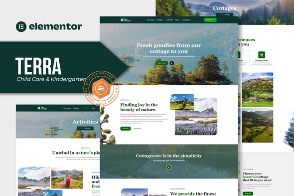 Tula – Nature Cottages Elementor Template Equipment