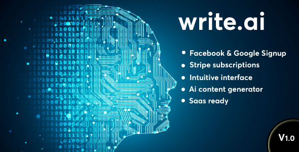 Write.ai – AI Narrate Generation Instrument (SAAS)