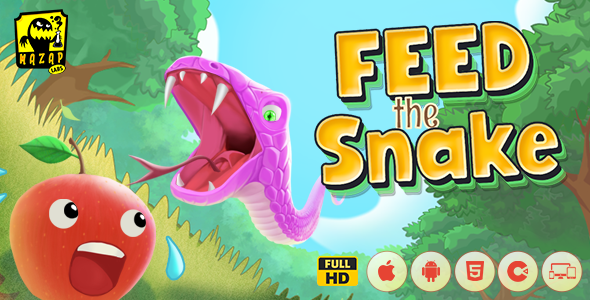 Feed The Snake – HTML5 Arcade Sport (Receive)