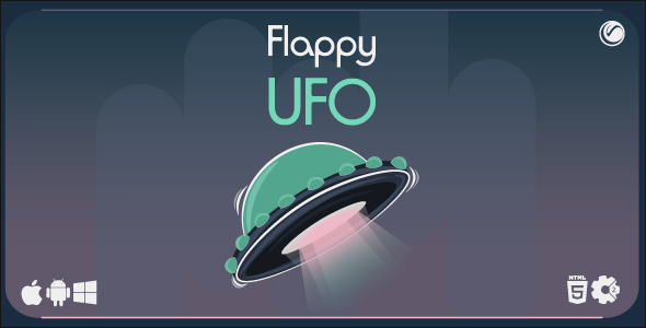 Flappy UFO | HTML5 Influence Game