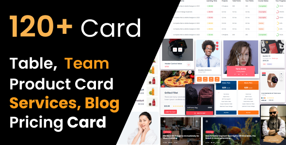 initCards – HTML product card, table, pricing card, companies and products card, blog card, team multipurpose Dispute