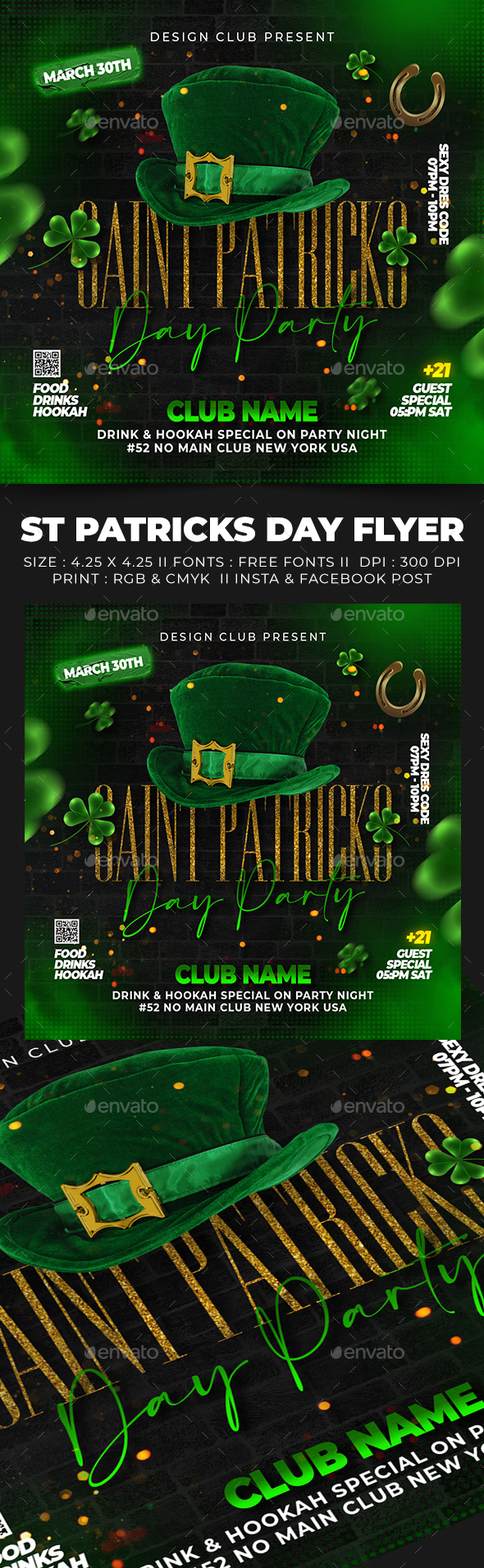 St Patricks Day Flyer