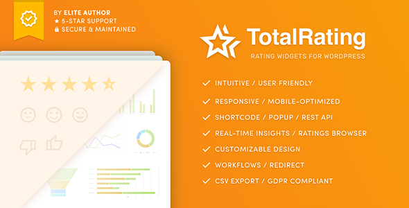 Total Rating Pro – Responsive WordPress Rating Widget Plugin