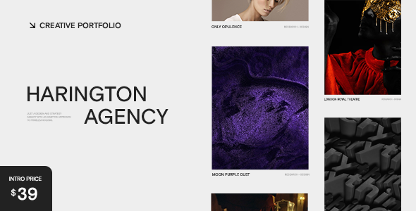 Harington – Inventive Portfolio Theme