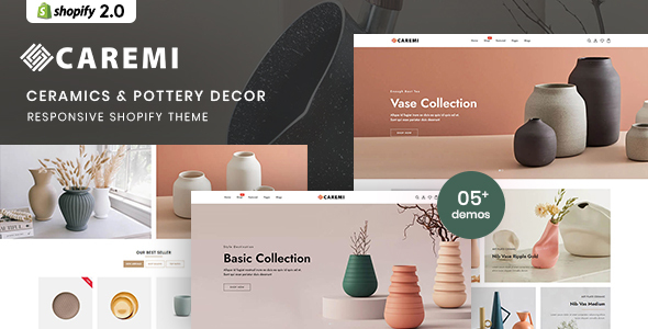 Caremi – Ceramics & Pottery Decor Shopify Theme