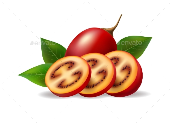 Reasonable Tamarillo Slices