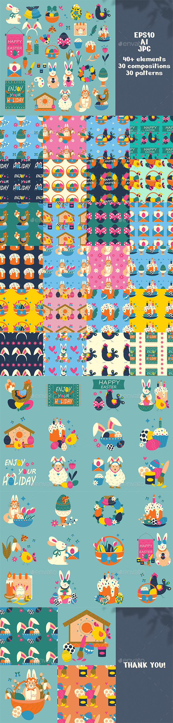 Easter Patterns and Aspects