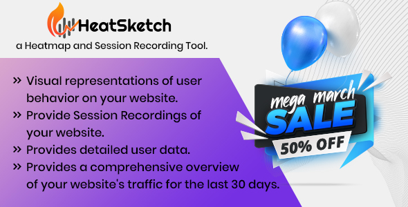 HeatSketch – Heatmap and Session Recording Instrument (SaaS Platform)