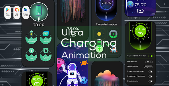 Ultra Charging Animation – Ultra Charging 3D Animation – 4D Fee Animate – Theme Art work App – Fee