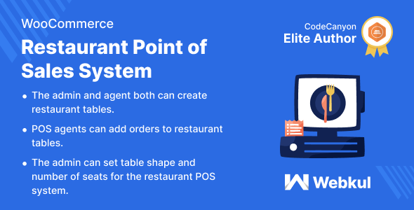 WooCommerce Restaurant Point of Gross sales Blueprint