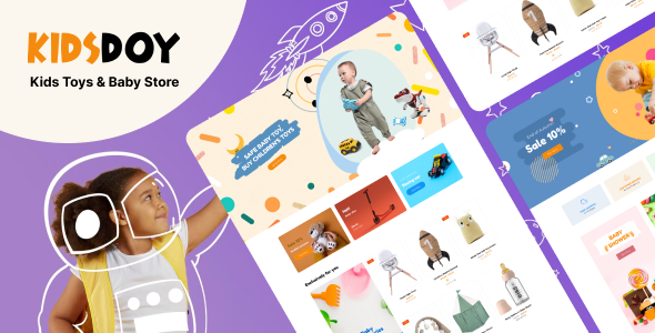 Kidsdoy – Runt one Shop and Adolescents Retailer WordPress