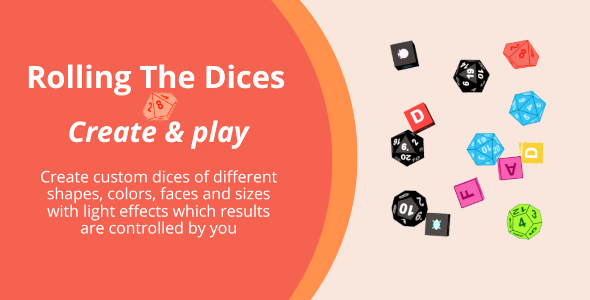 Rolling The Dices – Multipurpose 3d dices for games