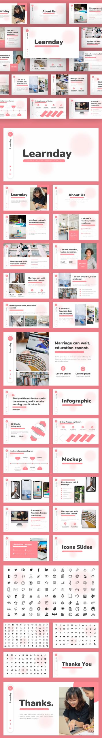 Learnday – College & Training Keynote Template