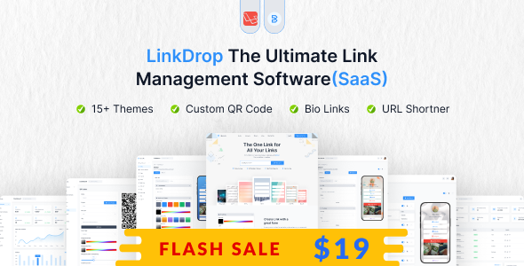 Linkdrop – SaaS Link Management Instrument