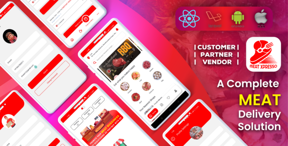 Total Meat Provide Acknowledge | Android | iOS | React Native