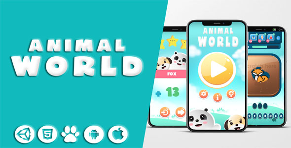 Animals World – Word Puzzle Sport For Formative years