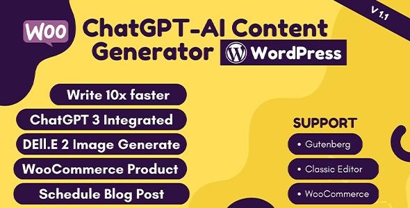 ChatGPT-AI Say Generator WordPress