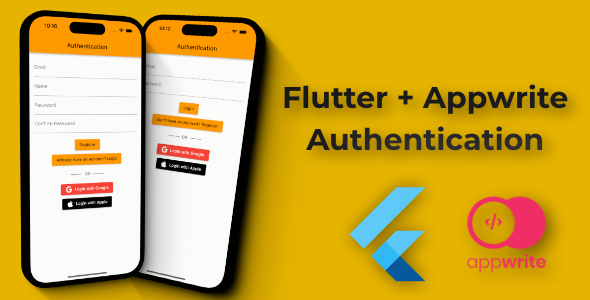 Flutter + Appwrite Authentication Starter Equipment