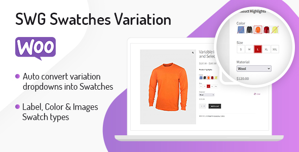 SWG Swatches Variation – WooCommerce WordPress Plugin