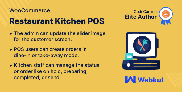 WooCommerce Restaurant Kitchen POS