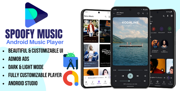 Spoofy Song Player Android App Template