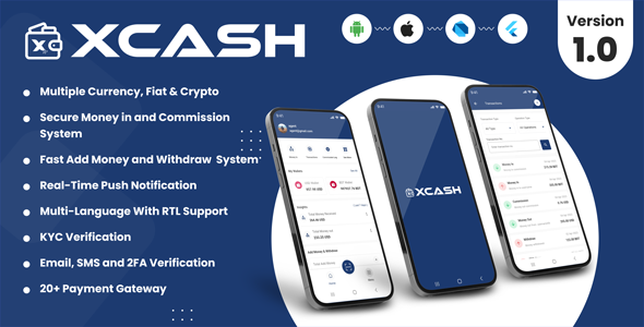 XCash – Execrable Platform Cell Wallet Utility | Agent App