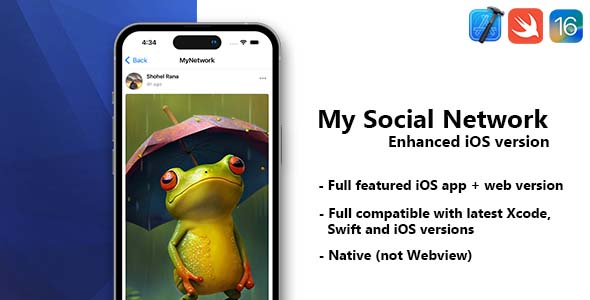 My Social Network for iOS (Enhanced model)