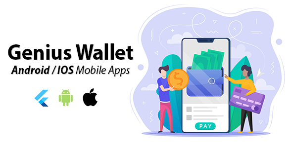 Genius Wallet – Developed Wallet CMS with Price Gateway Flutter App